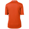 Cutter & Buck Women's College Orange Virtue Eco Pique Recycled Polo