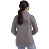 Cutter & Buck Women's Elemental Grey Roam Epic Comfort Recycled Full Zip Hooded Jacket