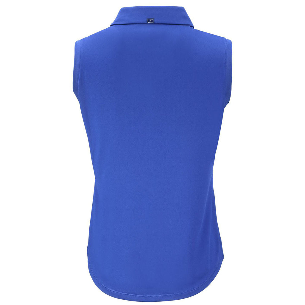 Cutter & Buck Women's Tour Blue Forge Eco Stretch Recycled Sleeveless Polo