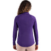Cutter & Buck Women's College Purple Coastline Epic Comfort Recycled Quarter Zip