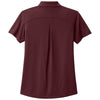 Port Authority Women's Burgundy Wearever Performance Pique Polo