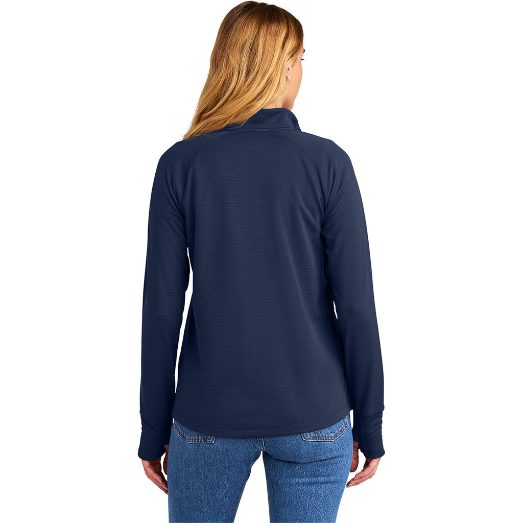 New Era Women's True Navy Stand Out 1/4-Zip