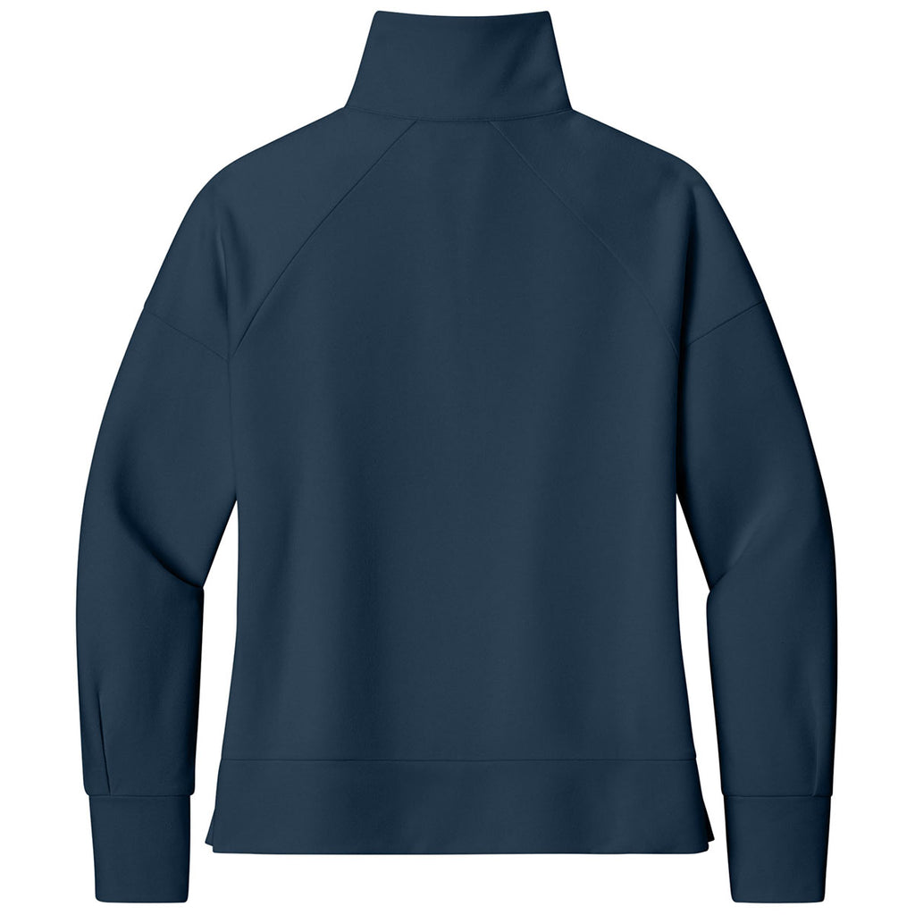 OGIO Women's River Blue Navy Luuma 1/2-Zip