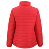 Clique Women's Red Elevation Eco Full Zip Puffer Jacket
