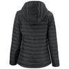 Clique Women's Black Valhalla Full Zip Puffer Jacket