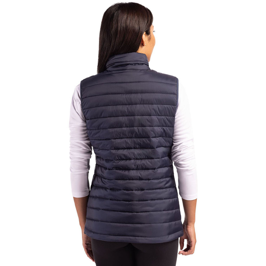 Clique Women's Dark Navy Valhalla Full Zip Puffer Vest