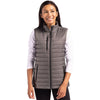 Clique Women's Pure Slate Valhalla Full Zip Puffer Vest