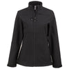 Clique Women's Black Tempest Waterproof Full Zip Softshell Jacket