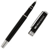 Bettoni Black Avellino Recycled Brass Cap-Off Rollerball Pen