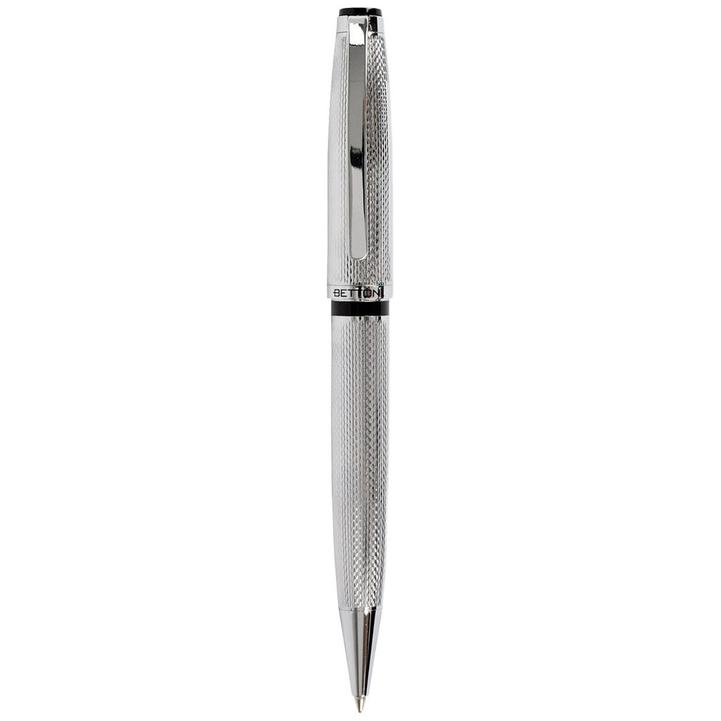 Bettoni Chrome Napoli Recycled Brass Ballpoint Pen