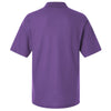 Harriton Men's Team Purple Maverick CVC Pique Polo