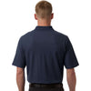 Harriton Men's Dark Navy Tall Maverick CVC Pique Polo