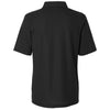 Harriton Women's Black Maverick CVC Pique Polo