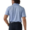 Straight Down Men's Powder Quintero Stripe Polo