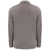 Cutter & Buck Men's Elemental Grey Coastline Epic Comfort Recycled Long Sleeve Polo