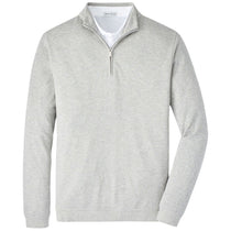 Peter Millar Men's Light Grey Crown Comfort Pullover
