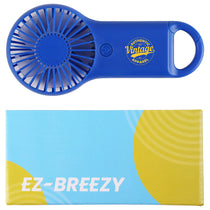 Mixie Royal Blue EZ Breezy Mini Travel Fan