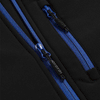 Ororo Men's Black Paragon Classic Heated Jacket 2.0 - Blue Zipper