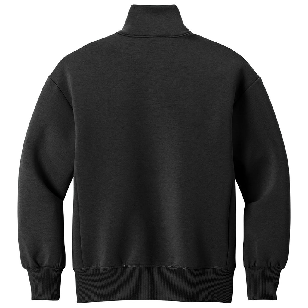 Mercer+Mettle Women's Deep Black Soft Spacer Full-Zip
