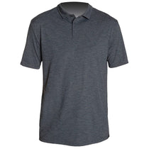 ANETIK Men's Charcoal Heathered Low Pro Tech Polo