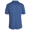 ANETIK Men's Navy Heathered Low Pro Tech Polo