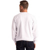 Clique Unisex White Stockholm Crewneck Sweatshirt