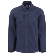 Clique Men's Dark Navy Tempest Waterproof Full Zip Softshell Jacket