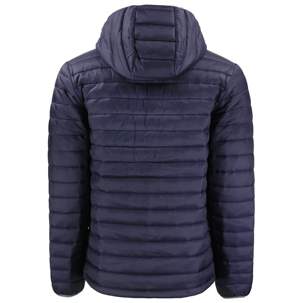 Clique Men's Dark Navy Valhalla Full Zip Puffer Jacket