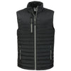 Clique Men's Black Valhalla Full Zip Puffer Vest