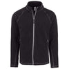 Clique Men's Black Powder Fleece Full Zip Jacket