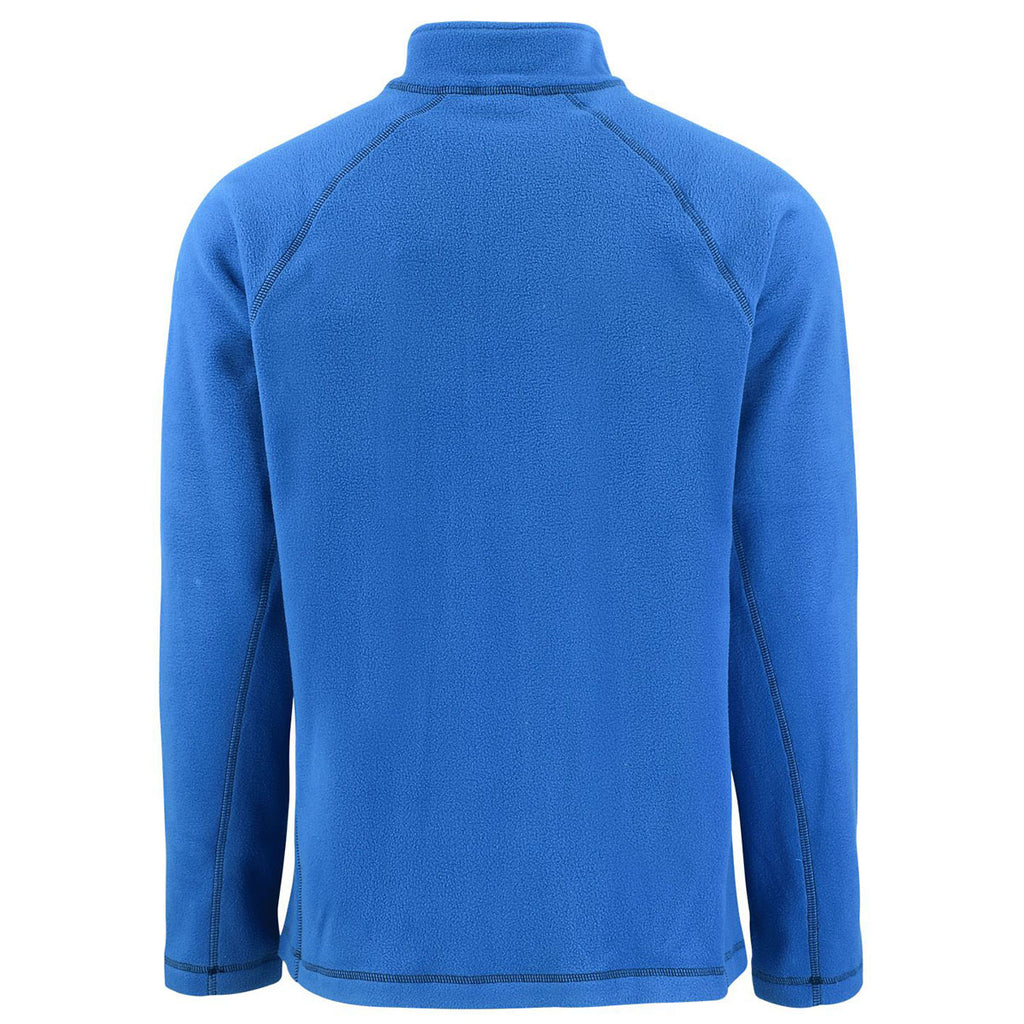 Clique Men's Royal Blue Powder Fleece Full Zip Jacket