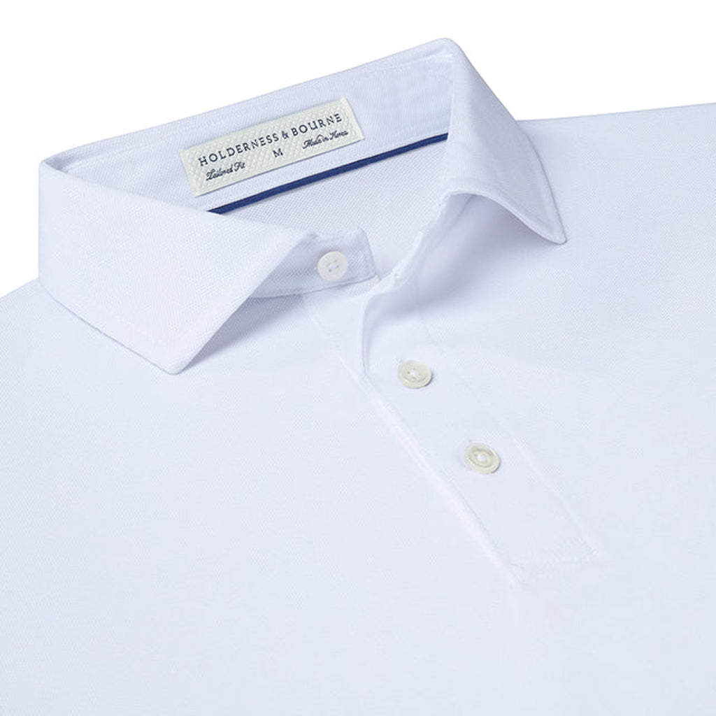 Holderness & Bourne Men's White The Macdonald Shirt