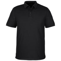 North End Men's Black Express Tech Performance Polo