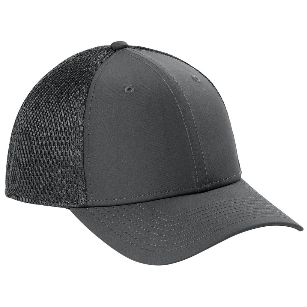 New Era Graphite 39THIRTY Performance Stretch Mesh Cap