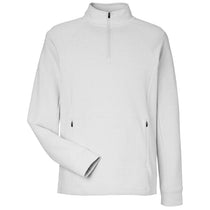 North End Men's Platinum Rhythm Waffle Quarter-Zip Pullover