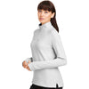 North End Women's Platinum Rhythm Waffle Quarter-Zip Pullover