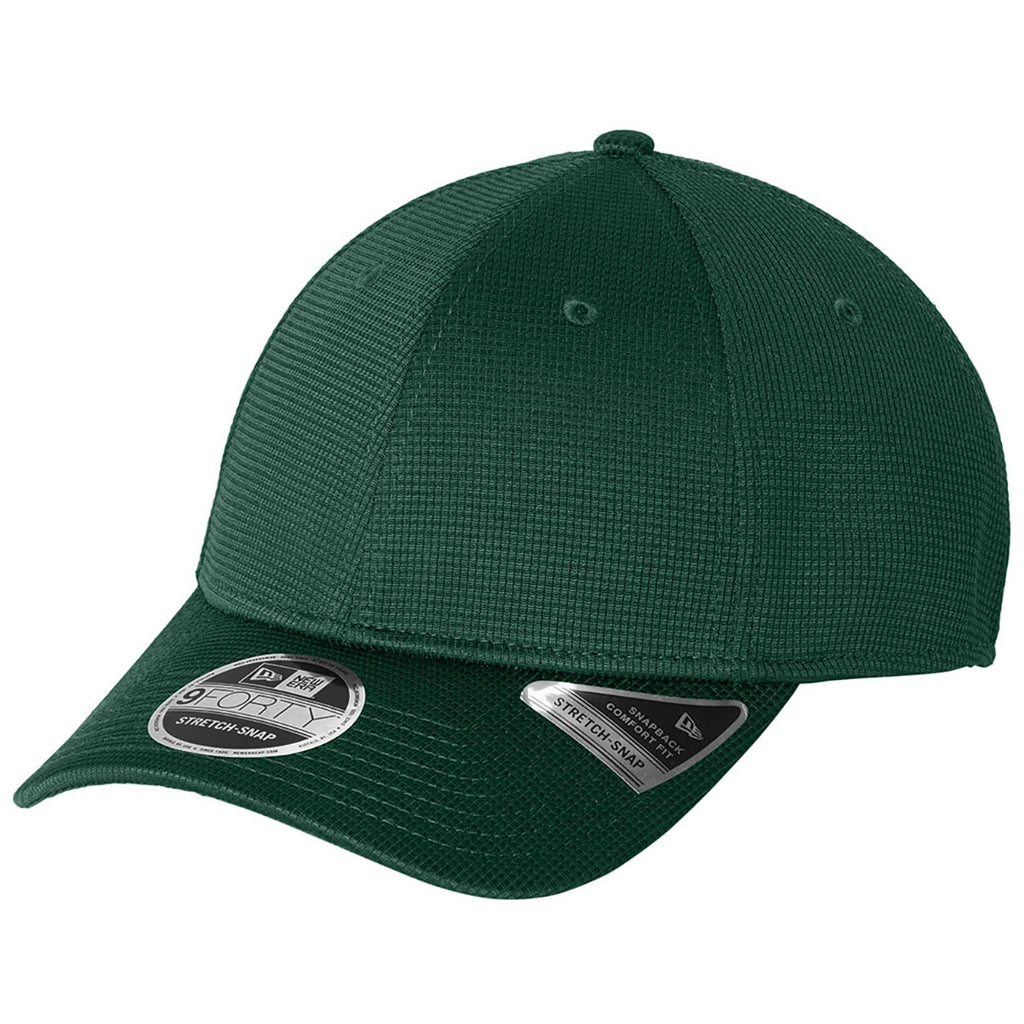 New Era Dark Green Pivot Stretch Band Snapback Cap