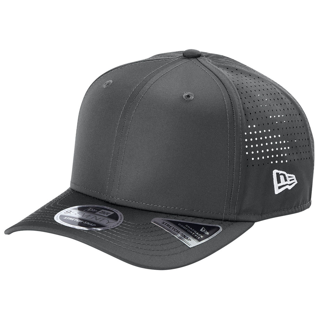 New Era Graphite 9SEVENTY Perforated Snapback Cap