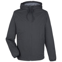 North End Men's Carbon Heather Network Lightweight Jacket