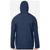 North End Men's Classic Navy/Carbon Aura Lightweight Packable Anorak