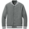 New Era Men's Grey Frost Varsity Heavyweight Fleece Jacket