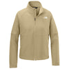 The North Face Women's Khaki Stone Dark Heather Barr Lake Soft Shell Jacket