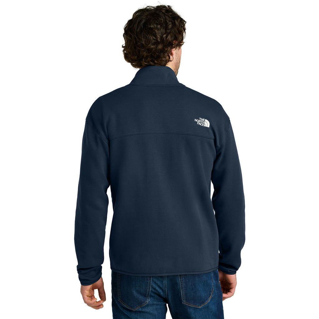 The North Face Men's Summit Navy Double-Knit 1/2-Zip Fleece