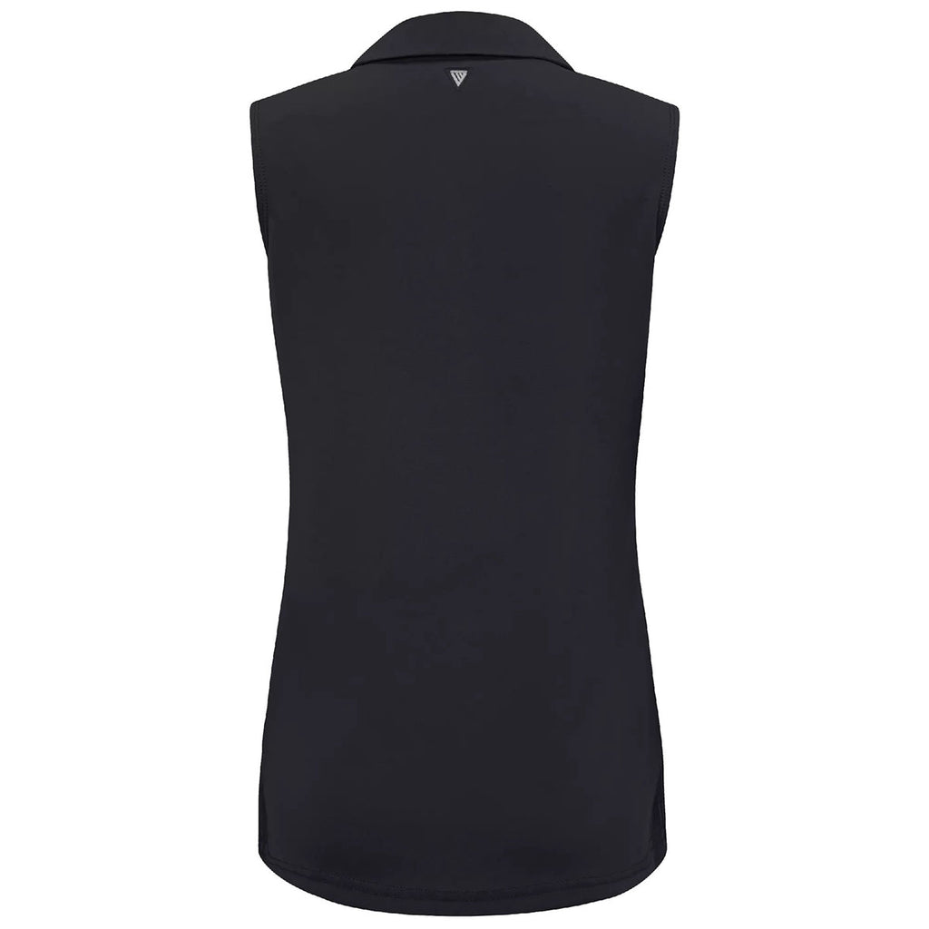 Levelwear Women's Black Treasure Polo