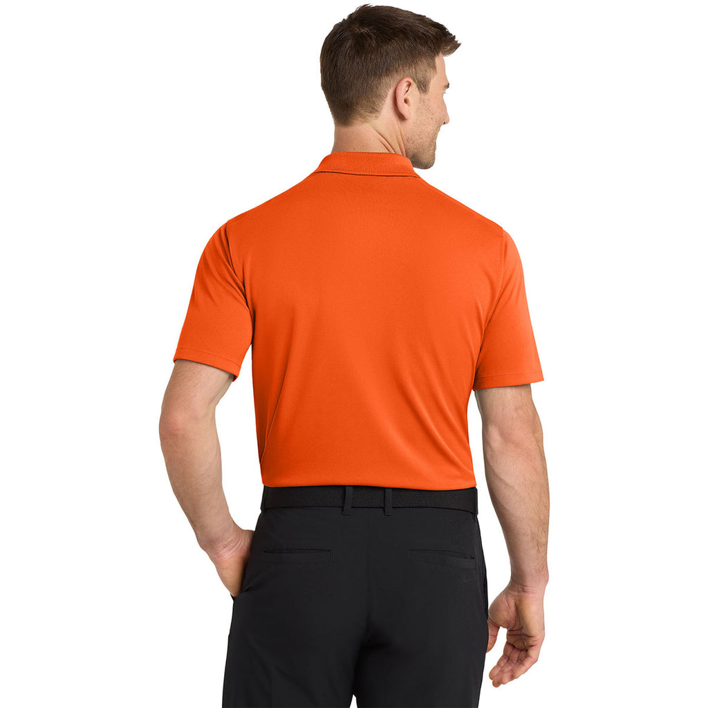Nike Men's Brilliant Orange Dri-FIT Micro Pique 2.0 Polo