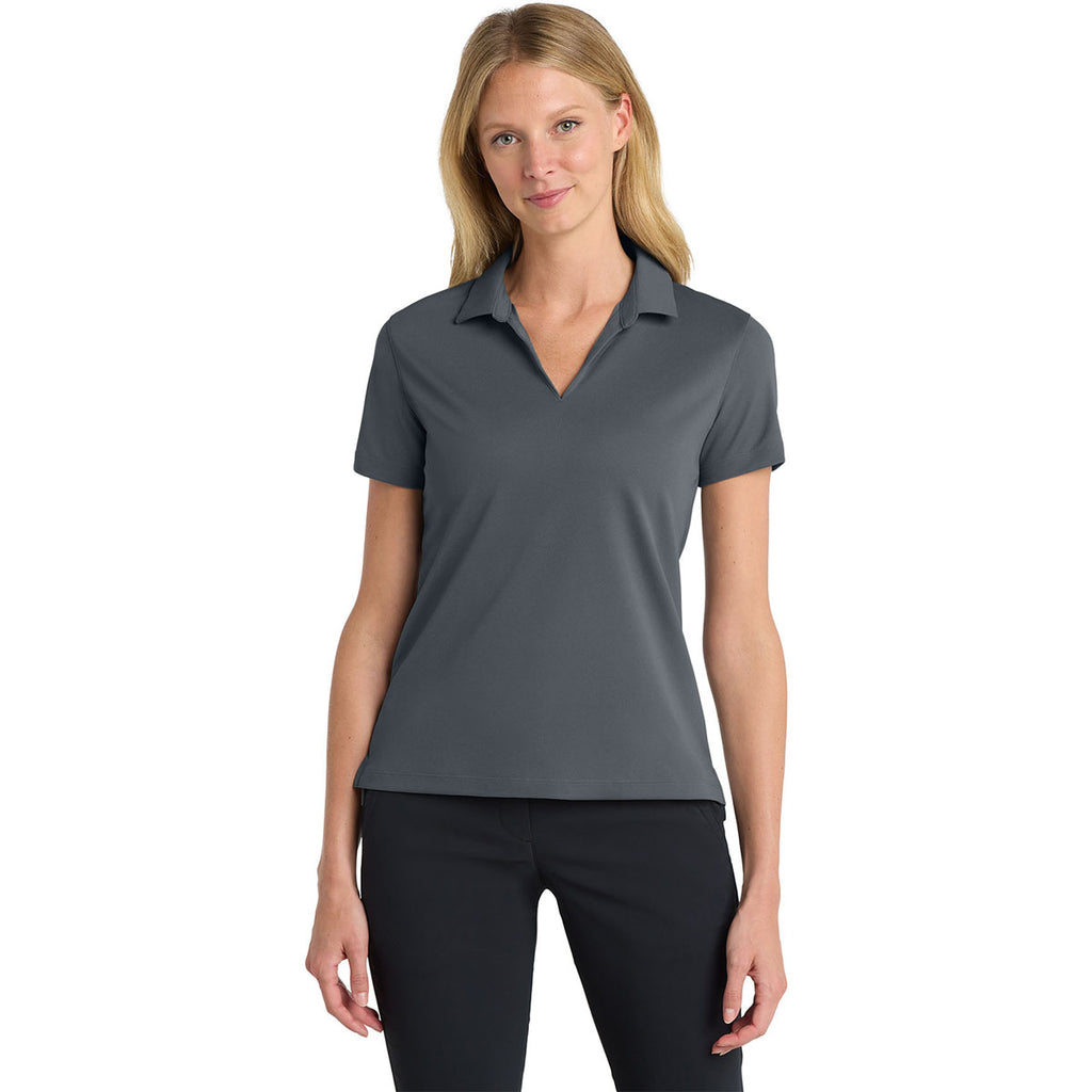 48-Hour Nike Women's Anthracite Dri-FIT Micro Pique 2.0 Polo