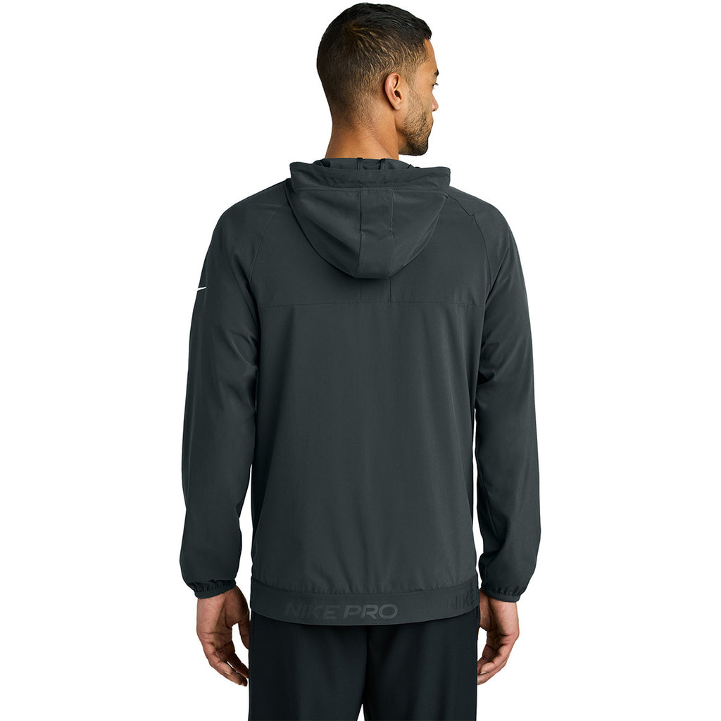 Nike Men's Anthracite Pro Hooded Jacket