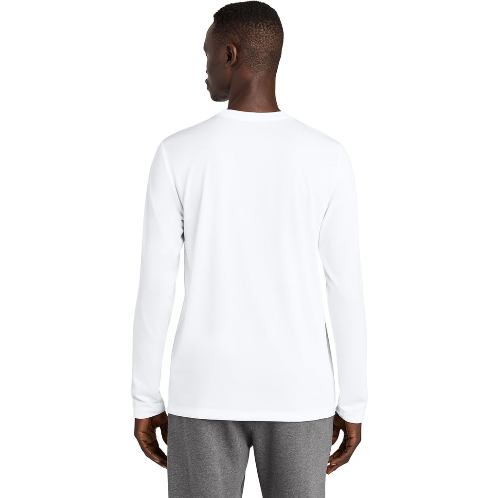 Nike Men's White Team rLegend Long Sleeve Tee