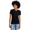 Next Level Women's Black CVC Relaxed Tee