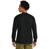 Next Level Men's Black Heavyweight Long Sleeve Tee